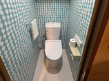 トイレリフォーム早急に交換し、印象も一新したレストルーム
